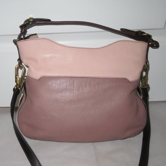 OrYANY Shoulder Ellie Leather Colorblock Hobo Bag - Picture 4 of 14